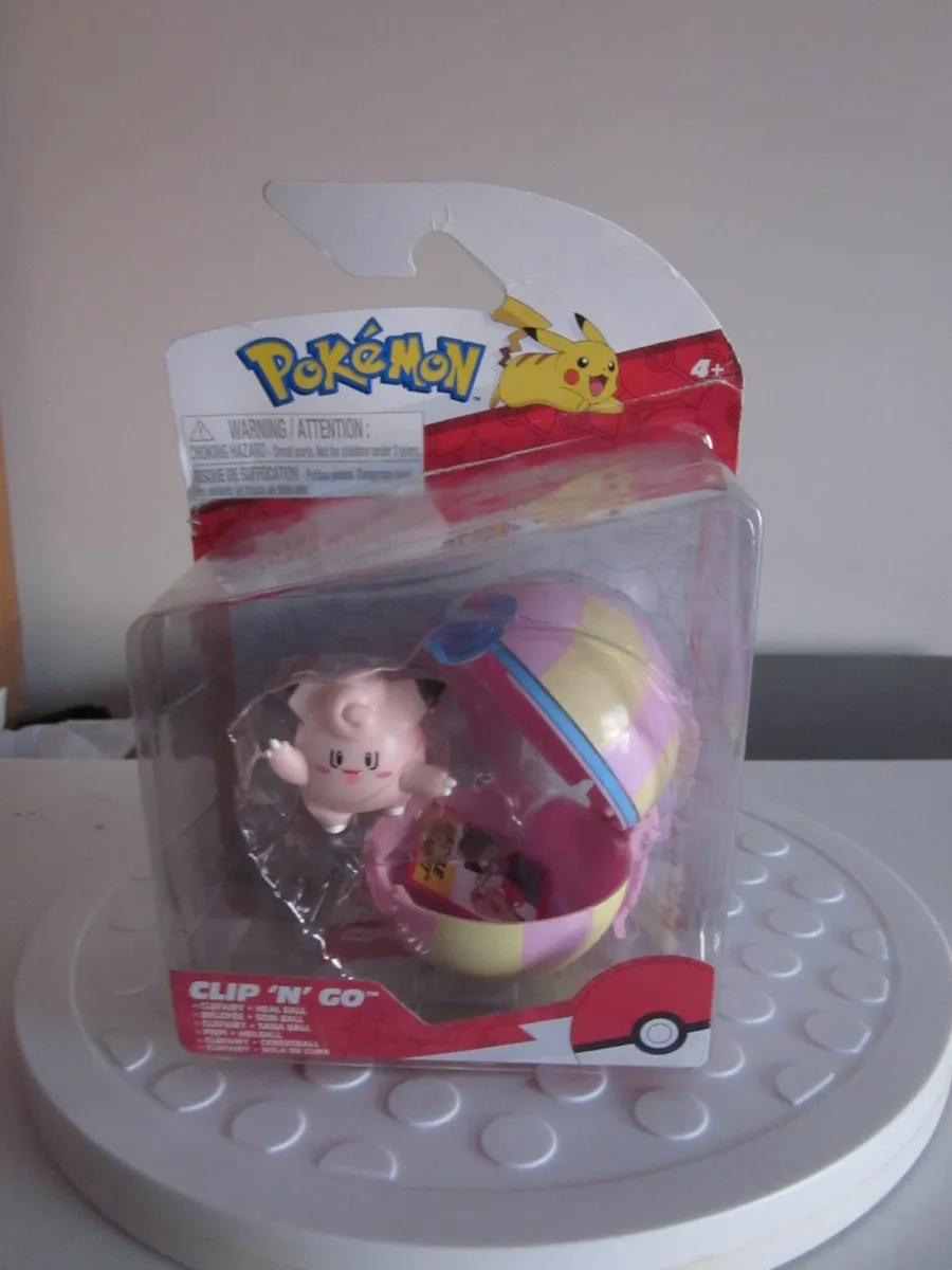 New Pokemon Clefairy & Heal Ball Clip N Go - Image 1