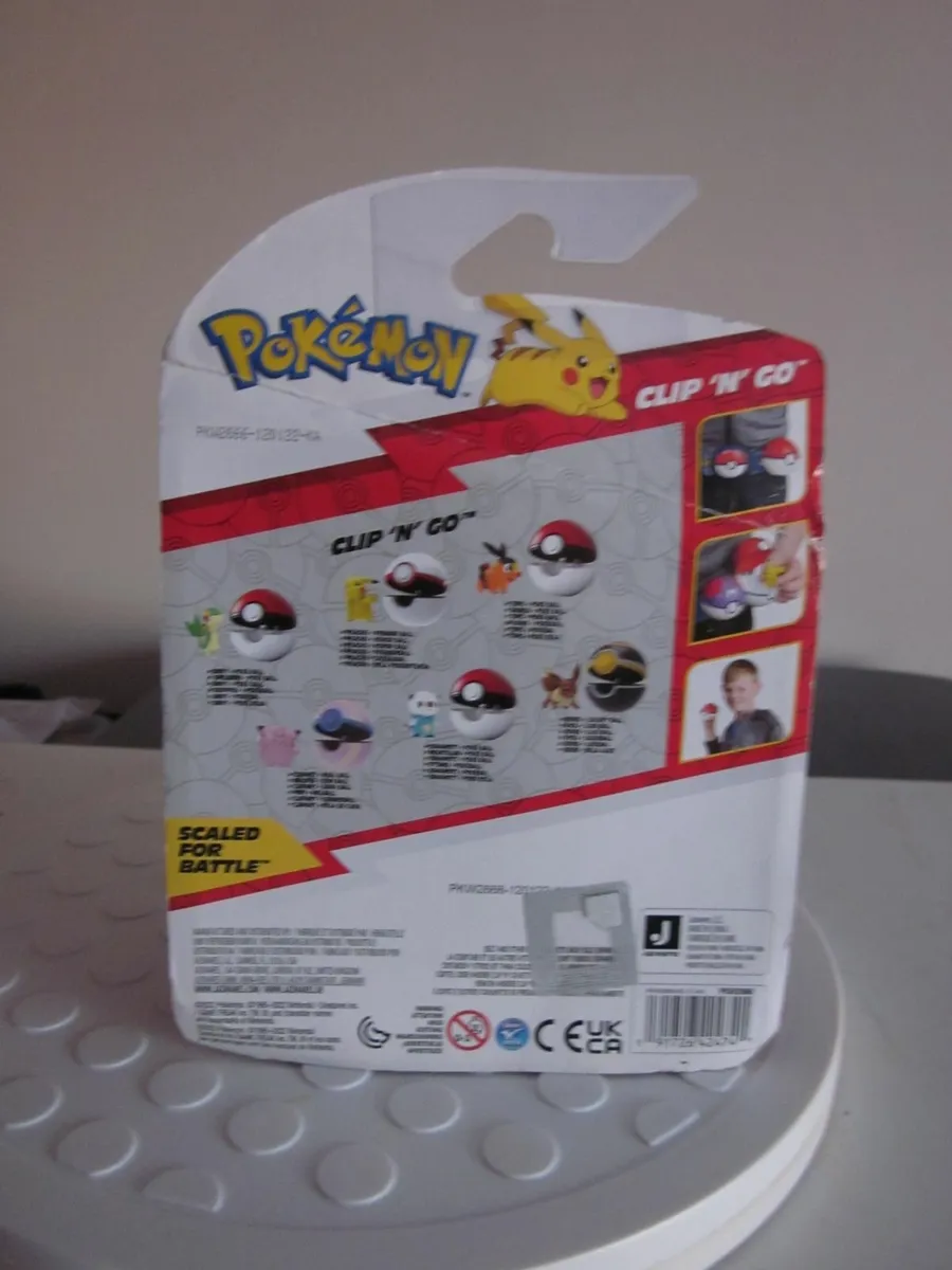 New Pokemon Clefairy & Heal Ball Clip N Go - Image 3
