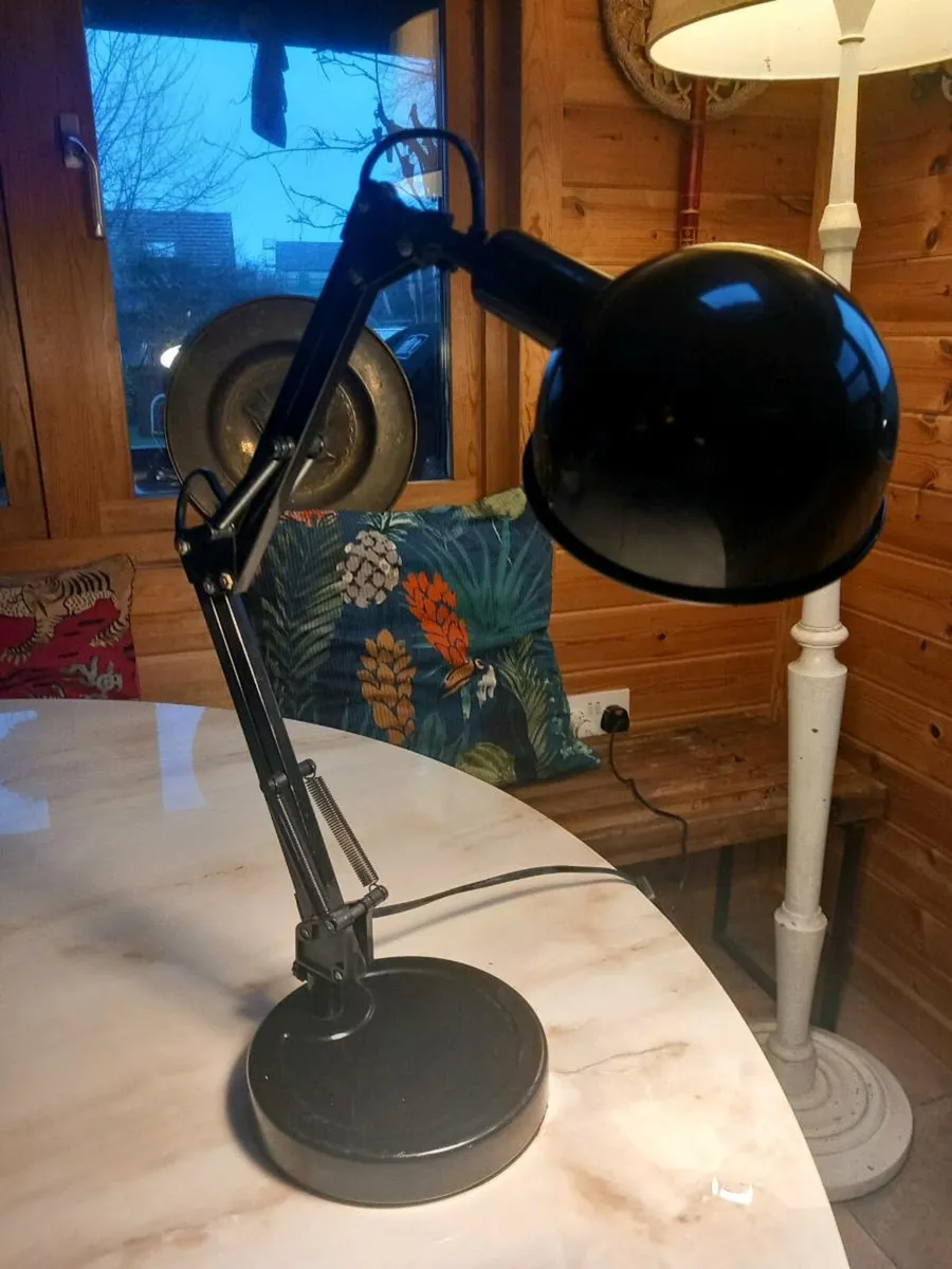 Angle poise lamp, fully working, D18 post 10e - Image 1