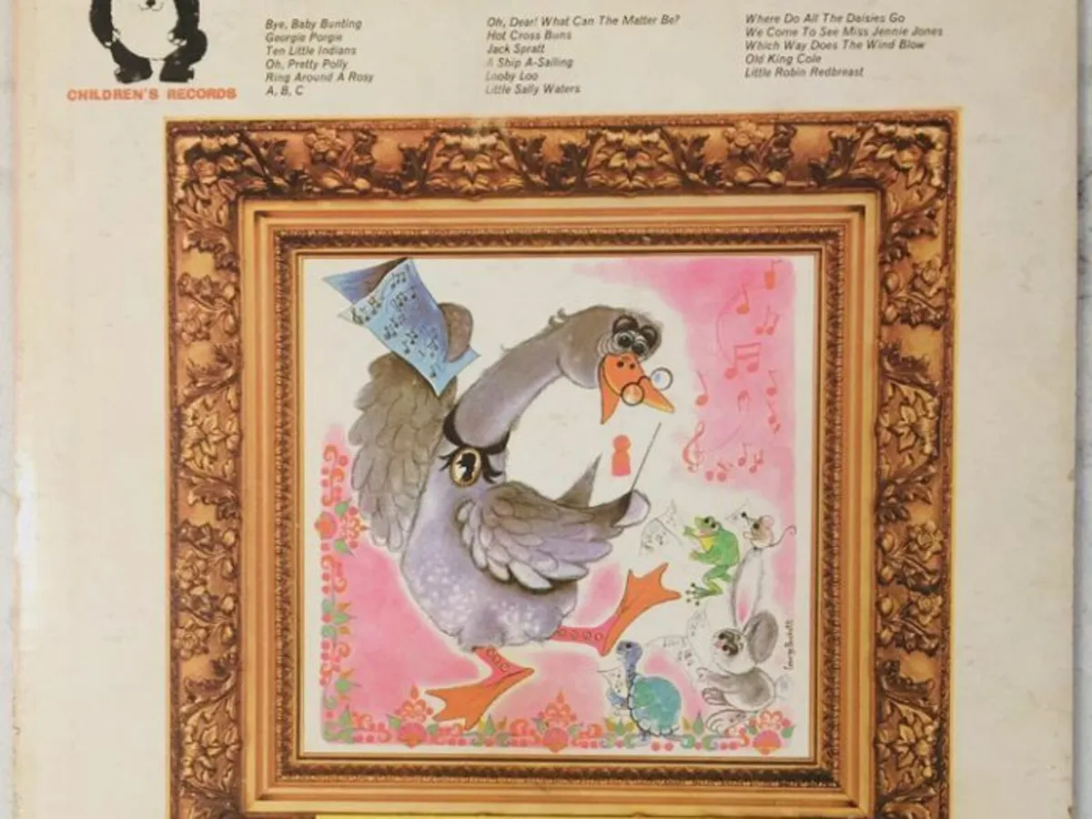 Mother Goose Songs and Stories Volume 2 LP RARE - Image 4