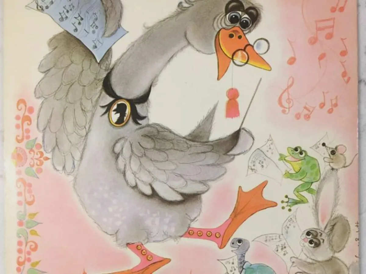 Mother Goose Songs and Stories Volume 2 LP RARE - Image 1
