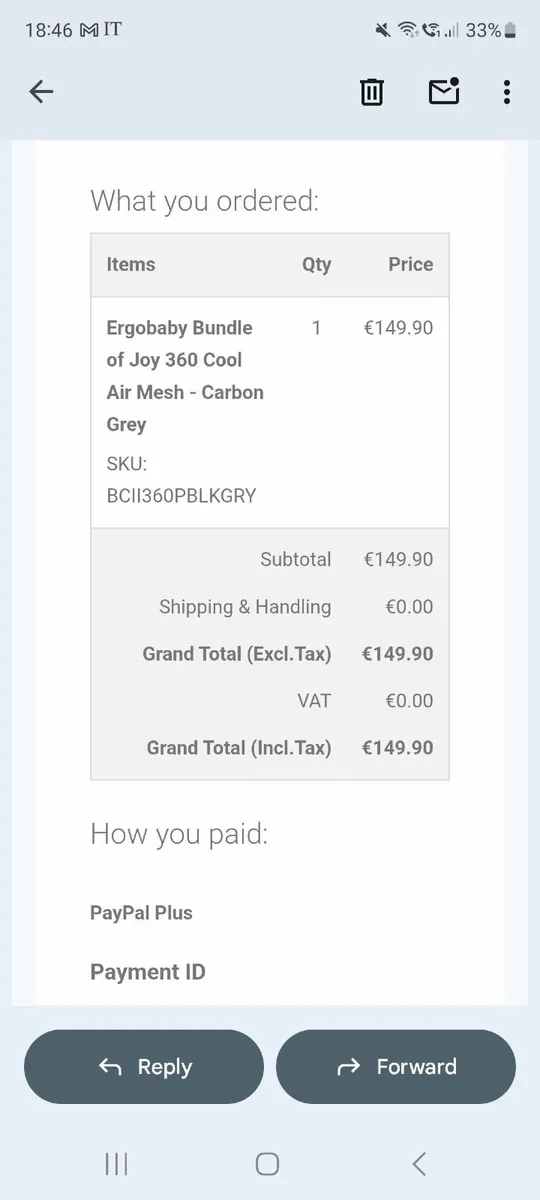 Baby 360 Ergobaby carrier - Image 2