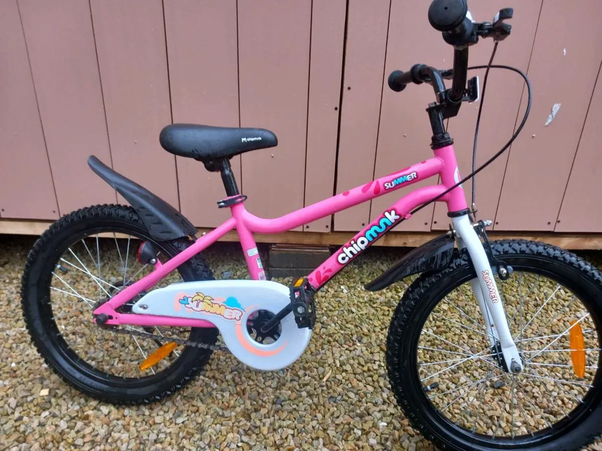 Kids chipmunk bike size 18 inch wheels - Image 3