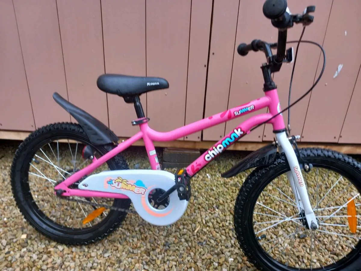 Kids chipmunk bike size 18 inch wheels - Image 2