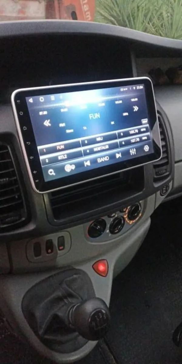 10.1" 1DIN Android radio for Car Van 4x4 Camper - Image 1