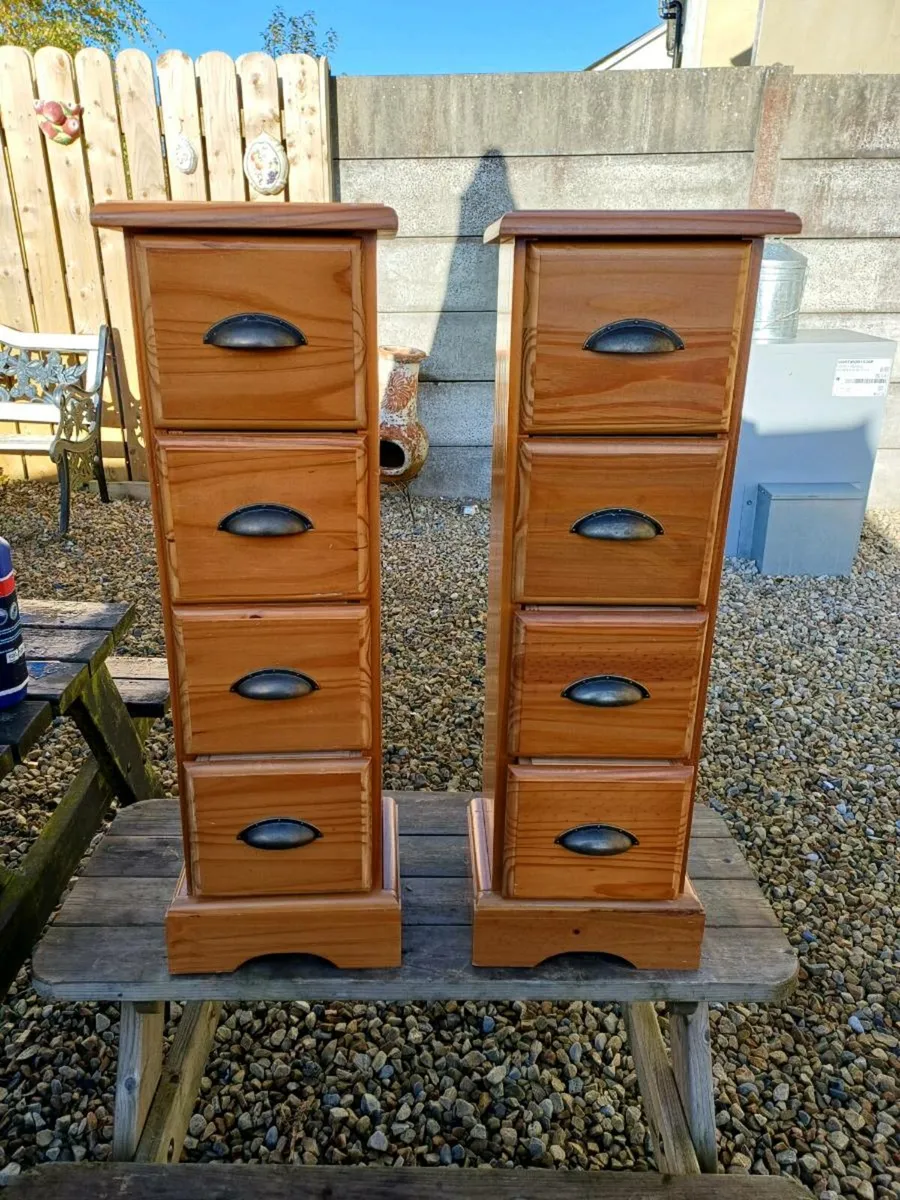 Vintage Pine Lockers - Image 1