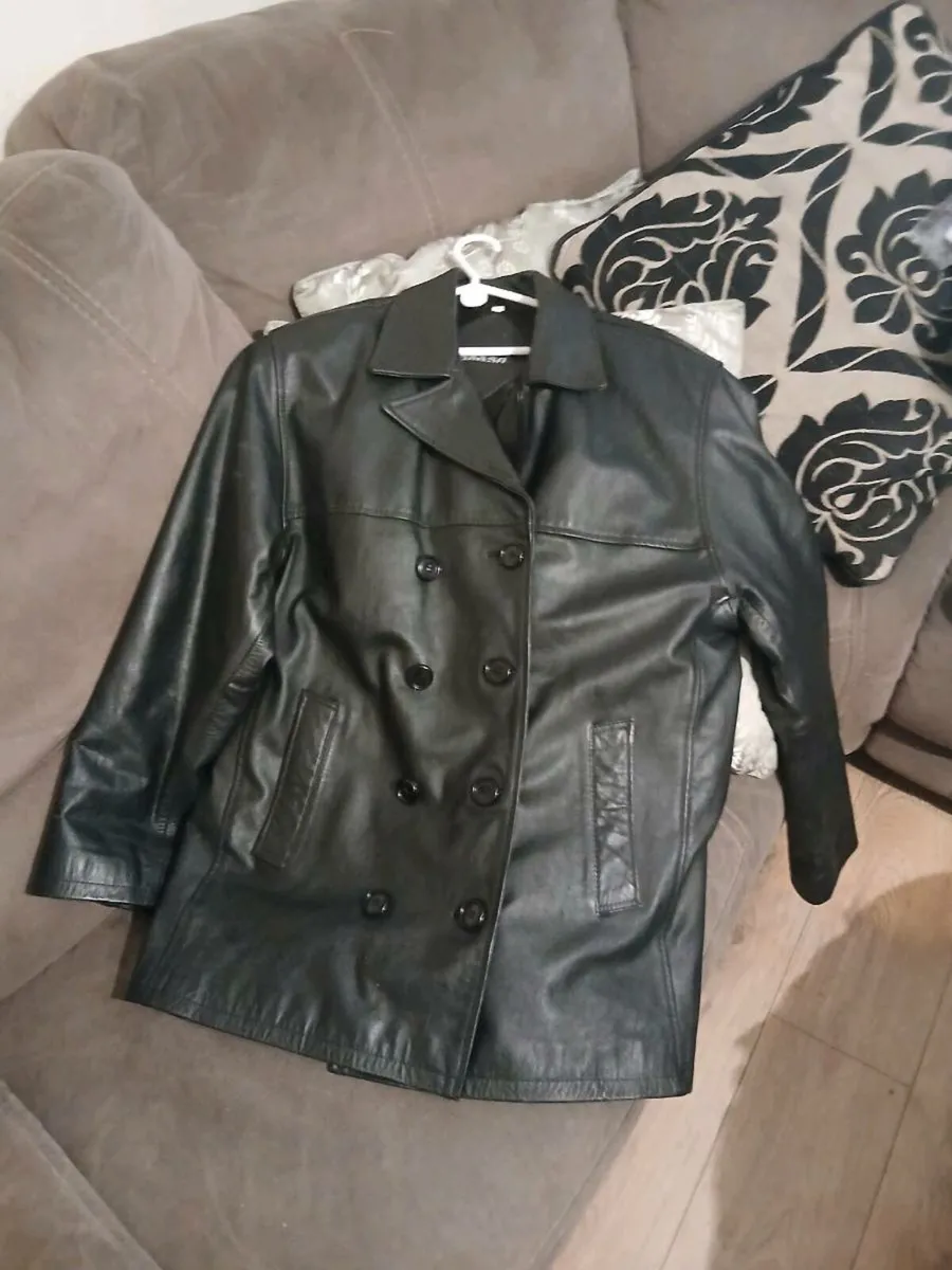 Gents leather jacket - Image 3