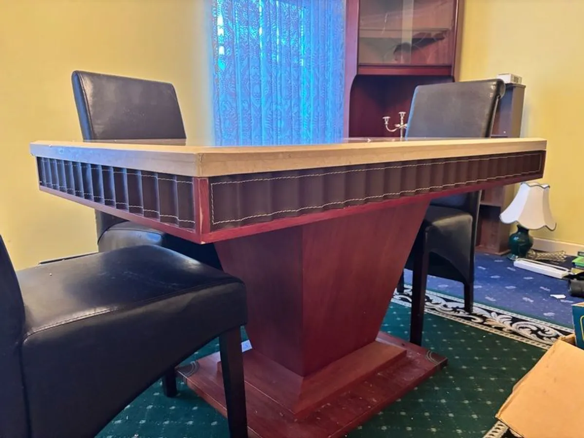 Marble Top Table - Image 1