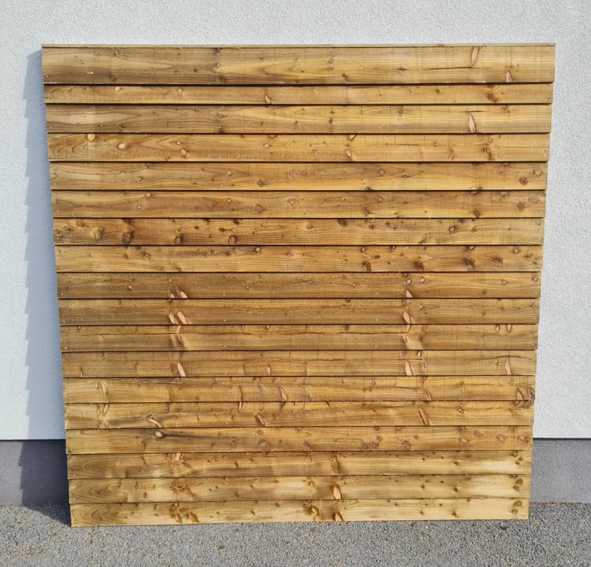 Wooden Fence Panels + Loose Picket Rails For Sale - Image 2
