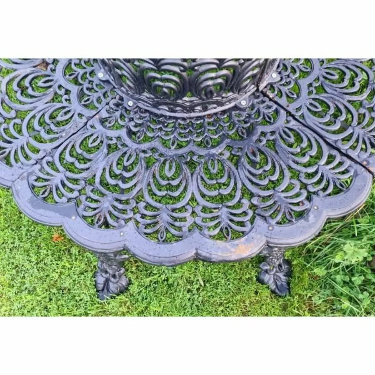 Tree Bench Cast Iron Black CH-R-717-B - Image 4