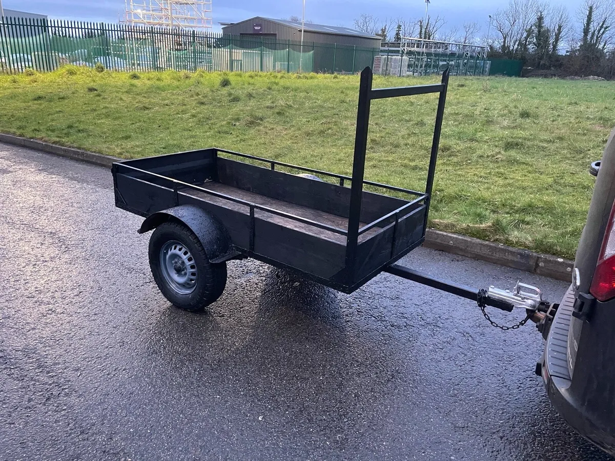 Single axle car trailer for sale - Image 4