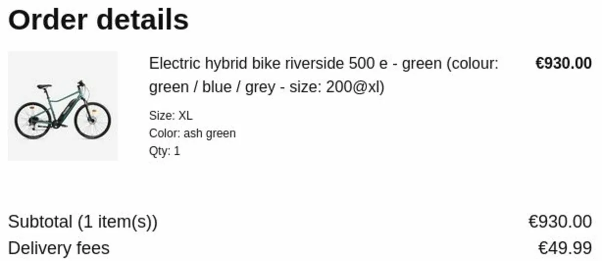 Riverside 500E Decathlon Ebike - Image 2