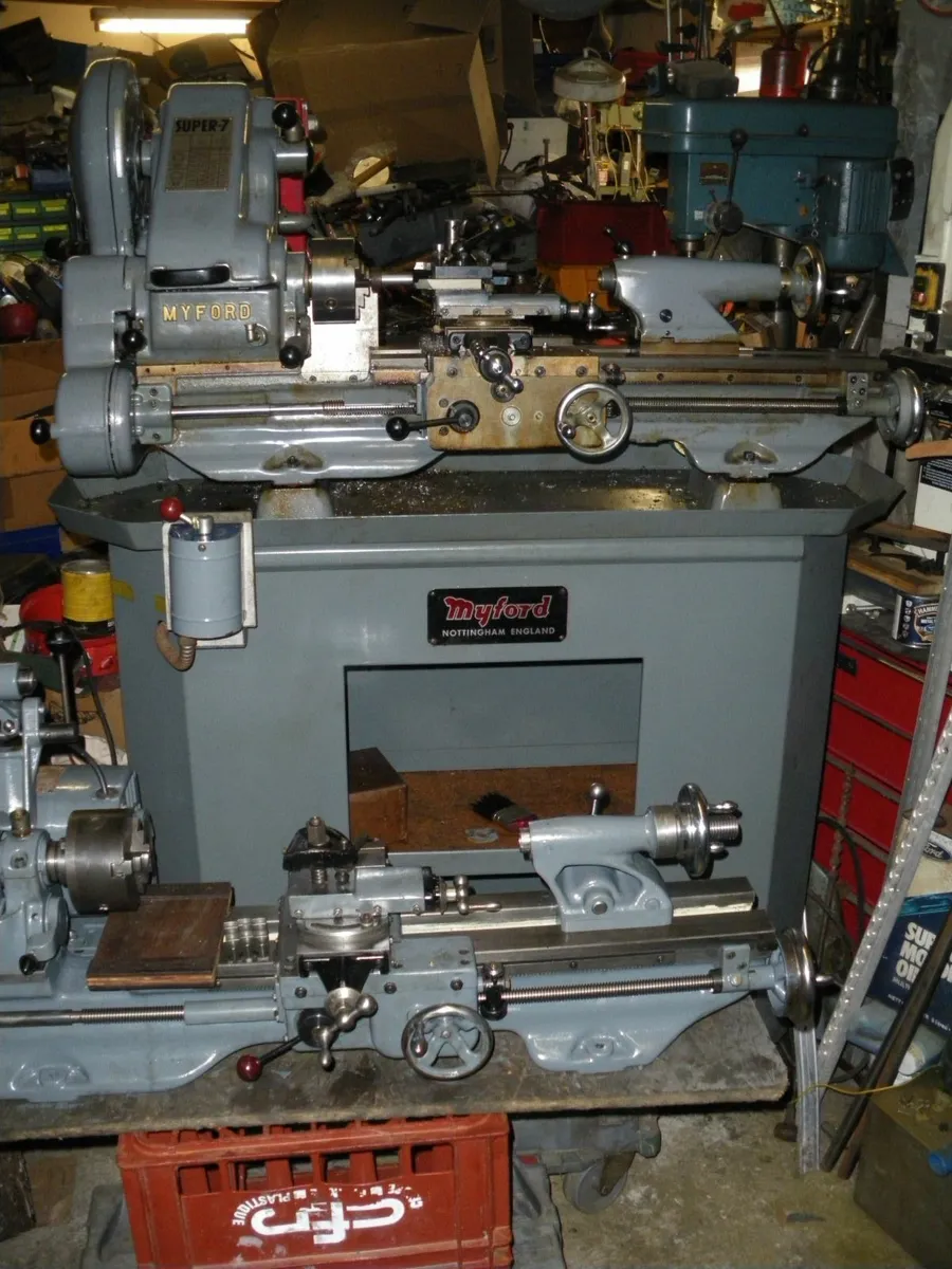 Myford Mk2B Super 7.  240volts - Image 2