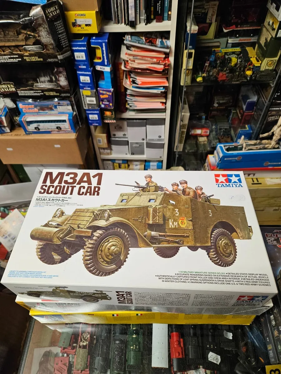 Airfix Tamiya Russian WW2 Scout Car - Image 2