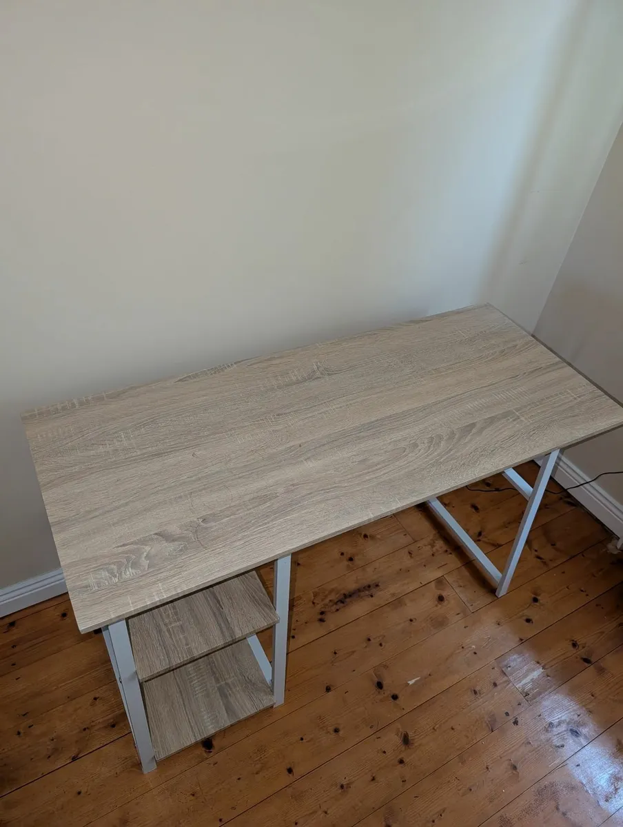 Work Office Desk w/ chair included - Image 1