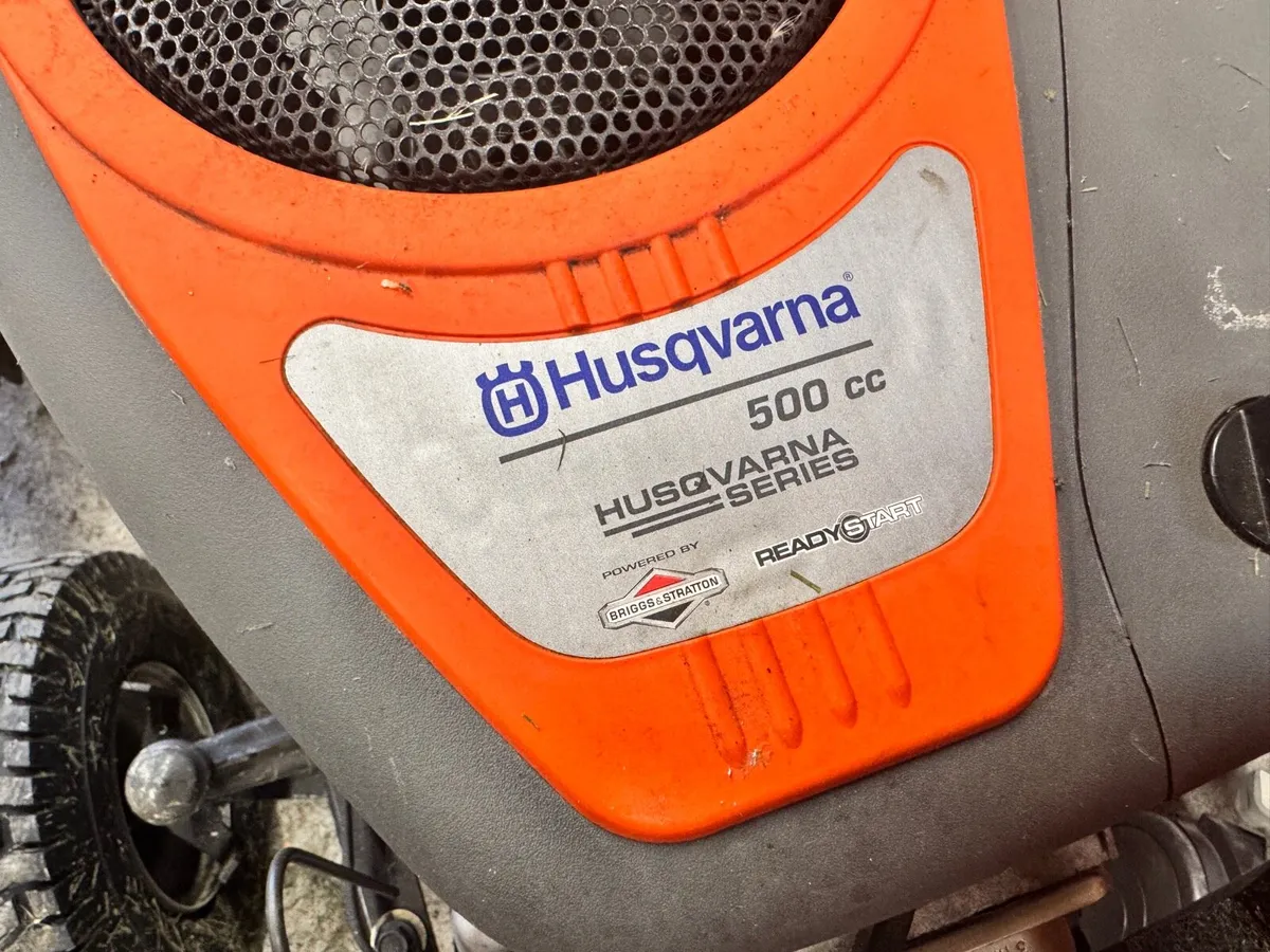 Husqvarna TC 138 ride on mower - Image 3
