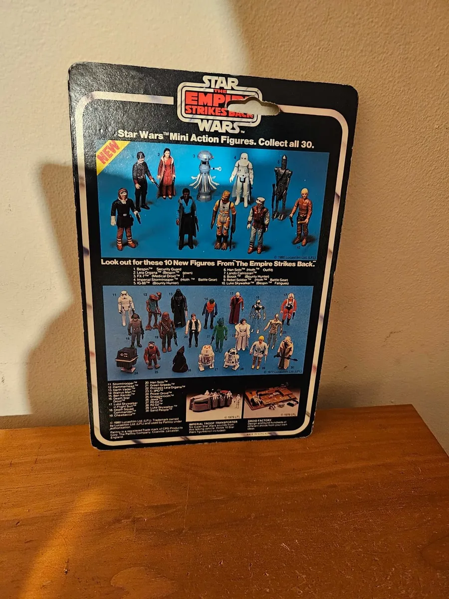 Vintage Star Wars ESB Palitoy Ugnaught Card - Image 4