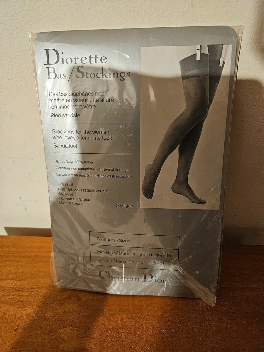 Vintage Christian Dior Stockings - Image 3