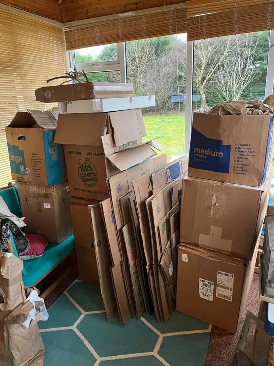 Moving Supplies - Boxes, Blankets, Tape - Image 2