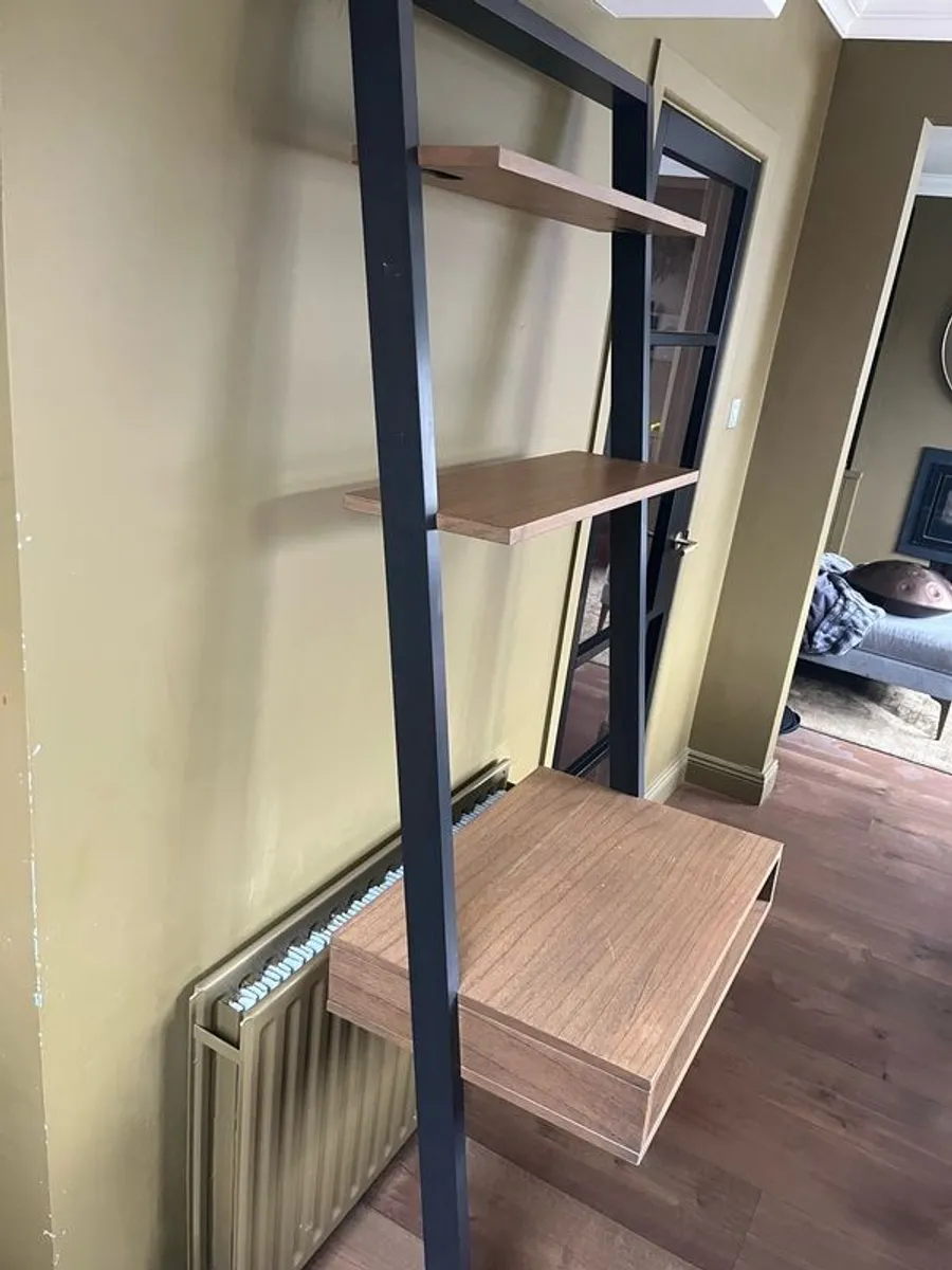 West Elm ladder shelf desk - Image 4