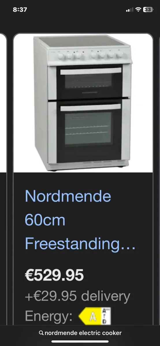 Nordmende Electric Cooker - Image 1