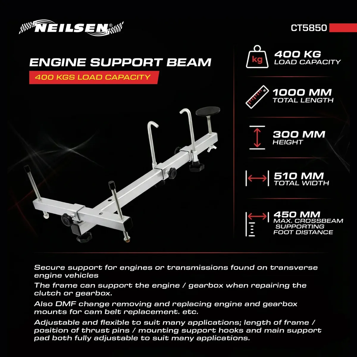 Universal Engine Support Beam - Image 3