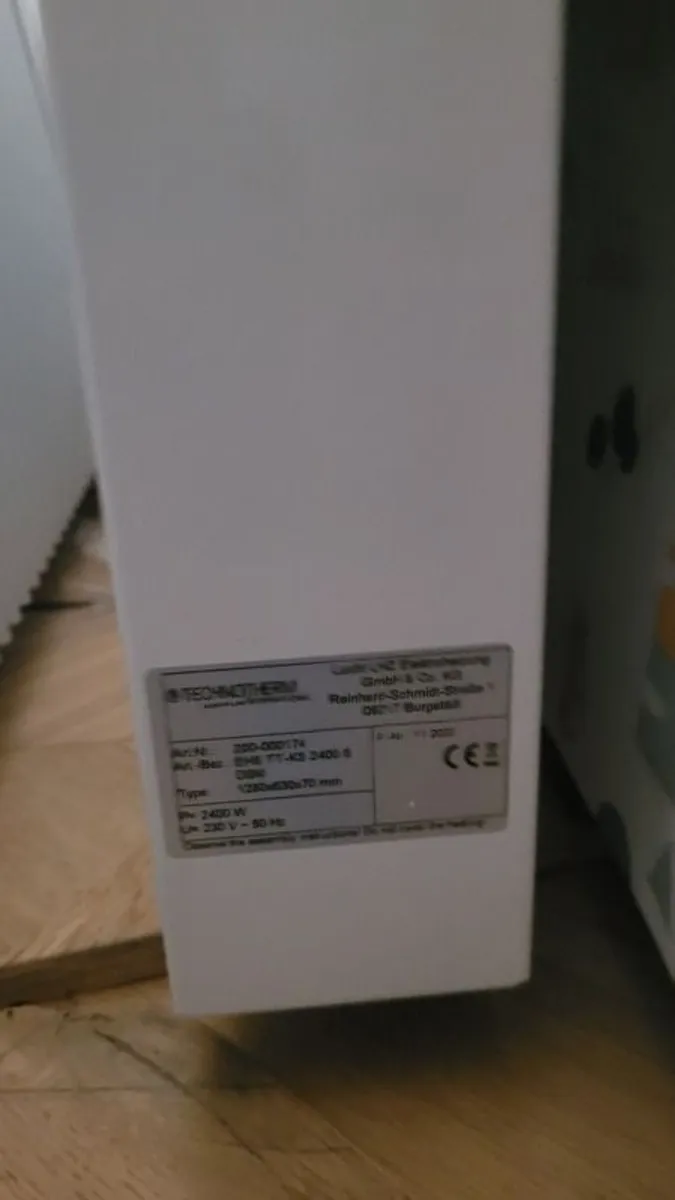 Technoterm Electric Radiators fpr Sale - Excellent Condition - Image 3