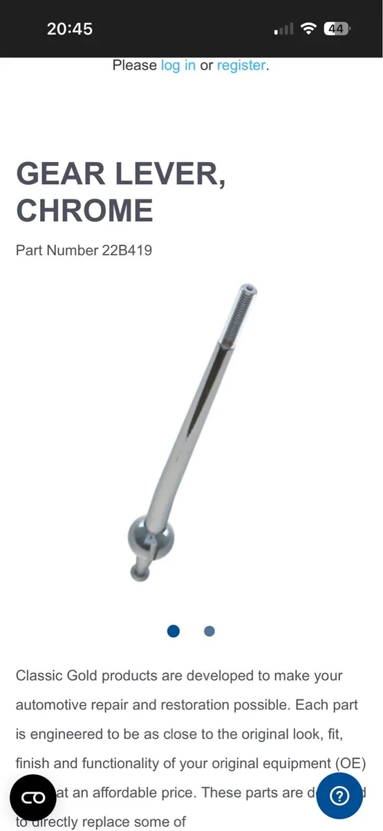 MGB parts - Image 1