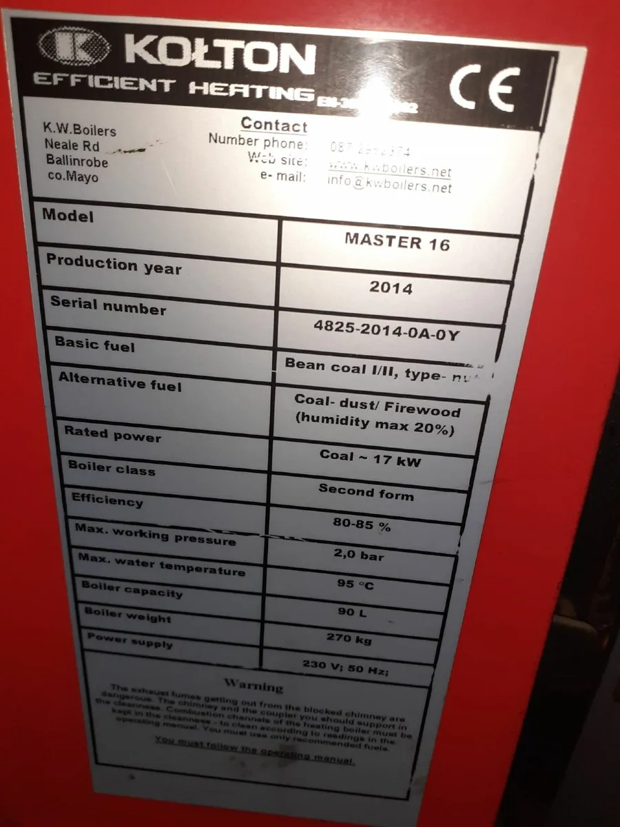 Kolton solid fuel boiler - Image 2