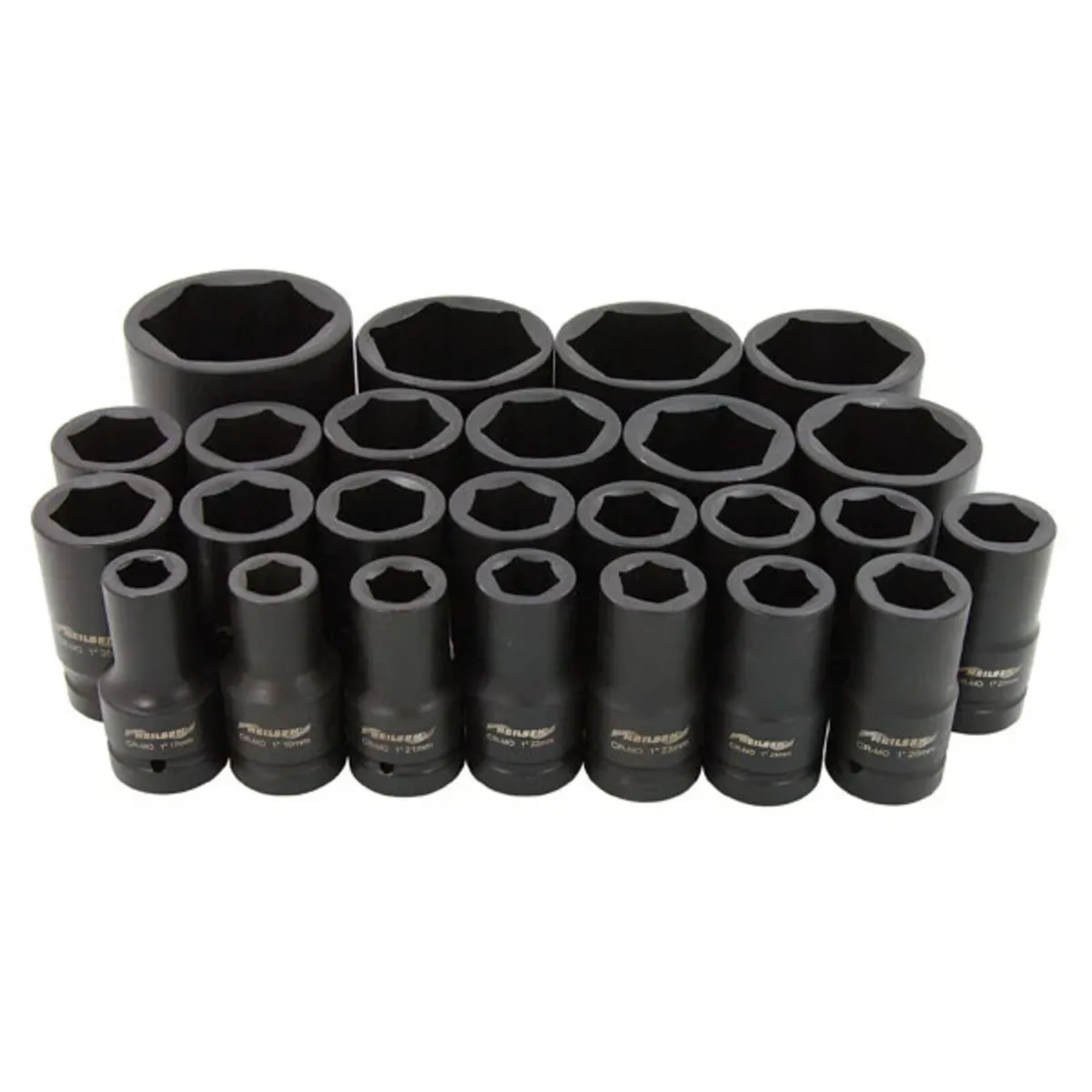 25pc 1in DR Impact Socket Set - Image 1