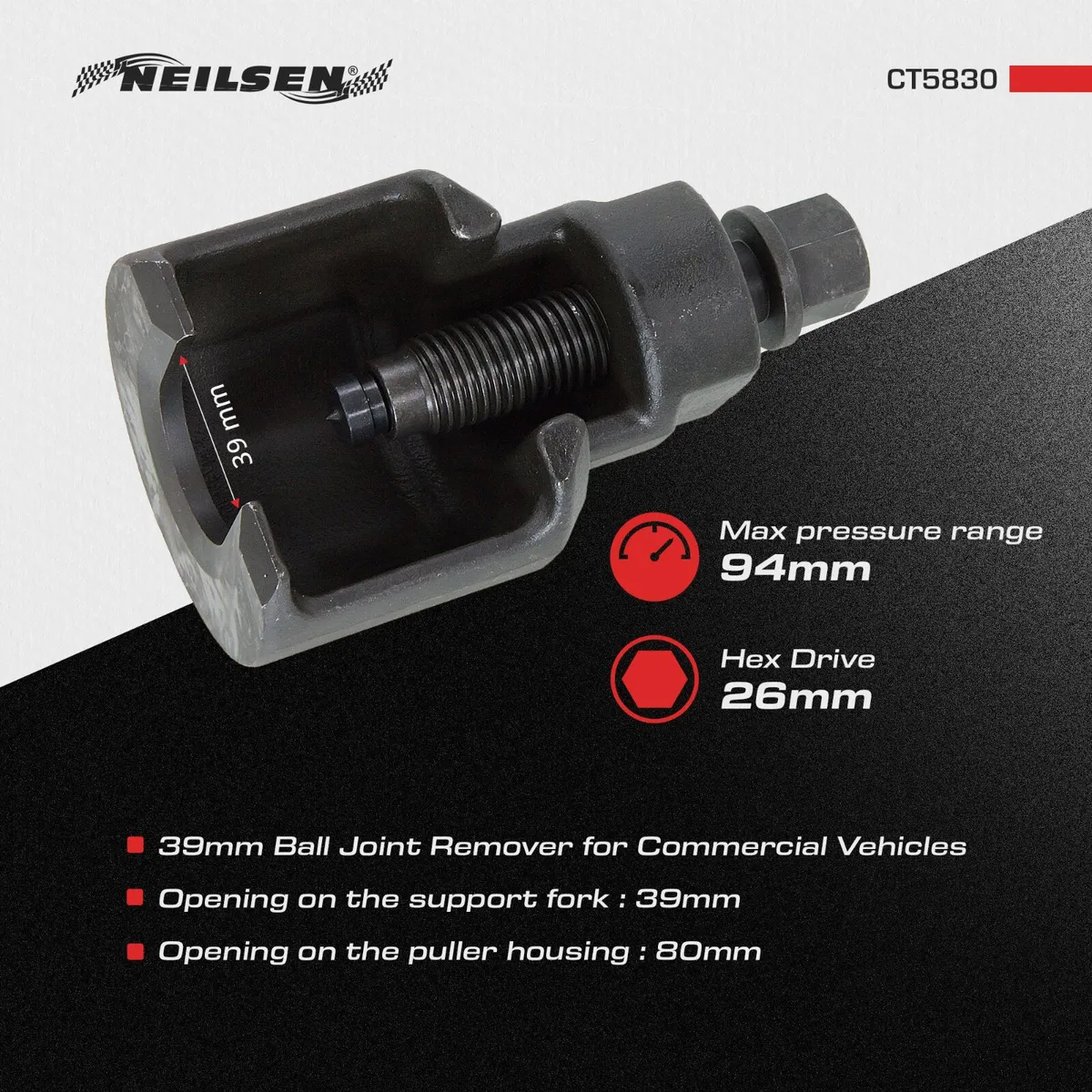 Ball Joint Separator for Commercial Vehicles - Image 3