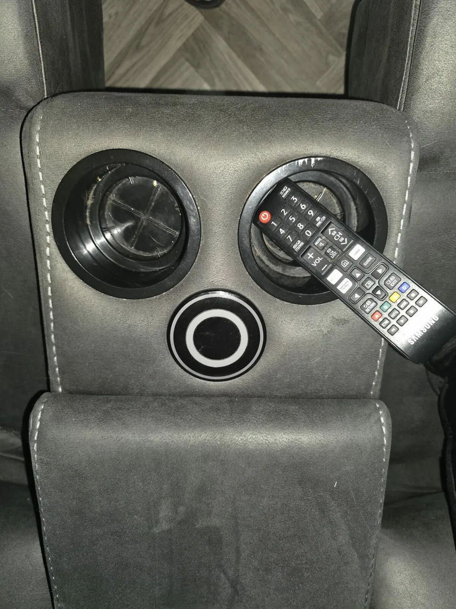 Electric Recliner 2 Seater Couch with Console - Image 4