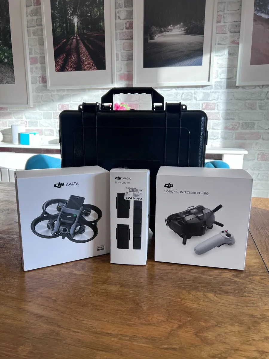 Dji Avata fly smart combo with fly more batteries - Image 2