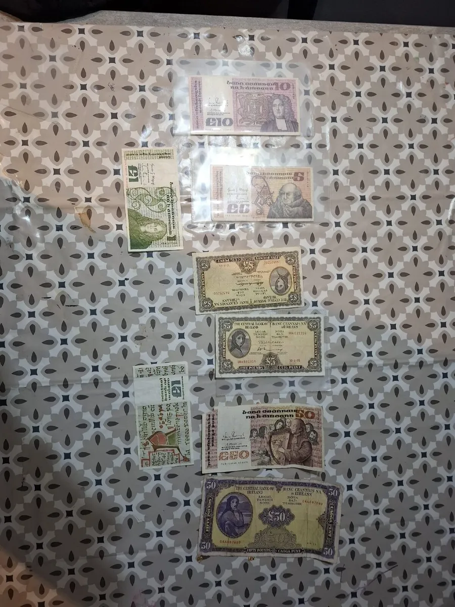 Old Irish Money - Image 1