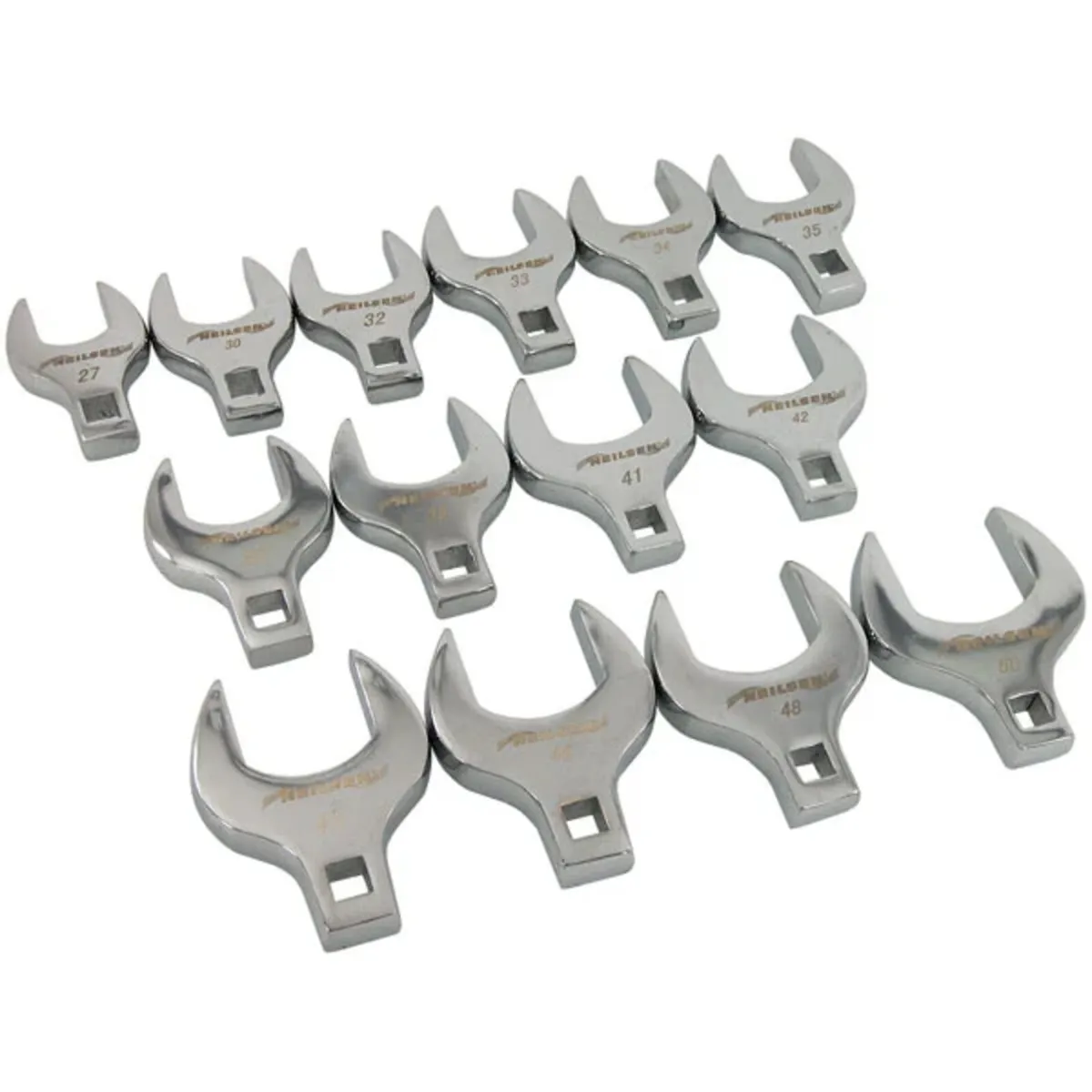 1/2in DR 14pc Crowfoot Wrench Set - Image 2