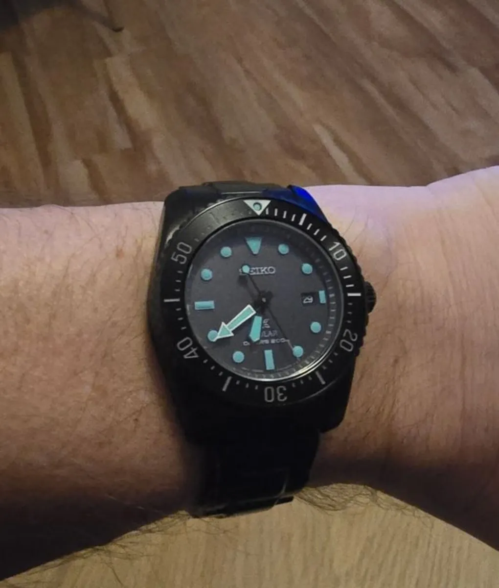 Seiko Men's prospex Black Watch - Image 3