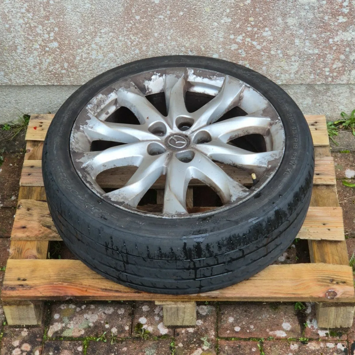 One wheel / alloy 5x114.3, ET50, 7J