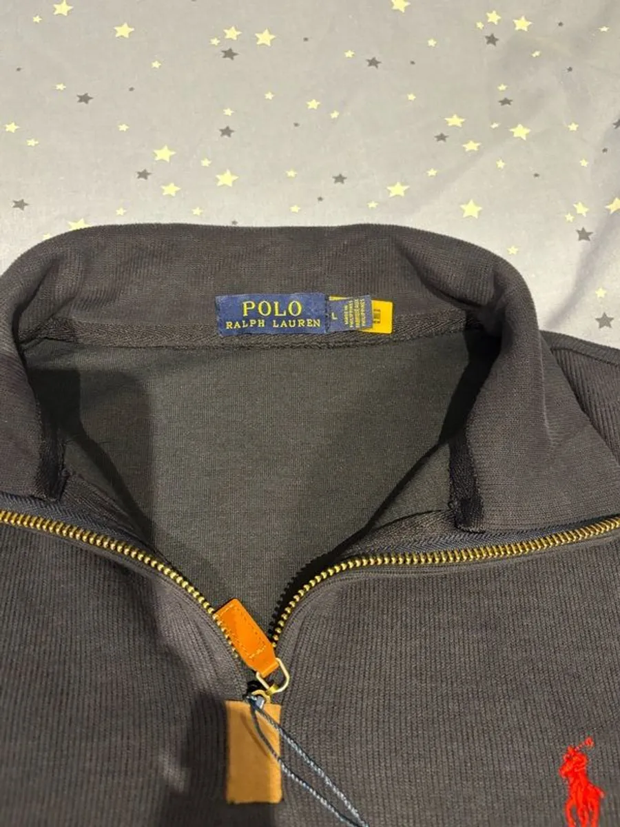 polo Ralph Lauren double knit half zip pullover - Image 3