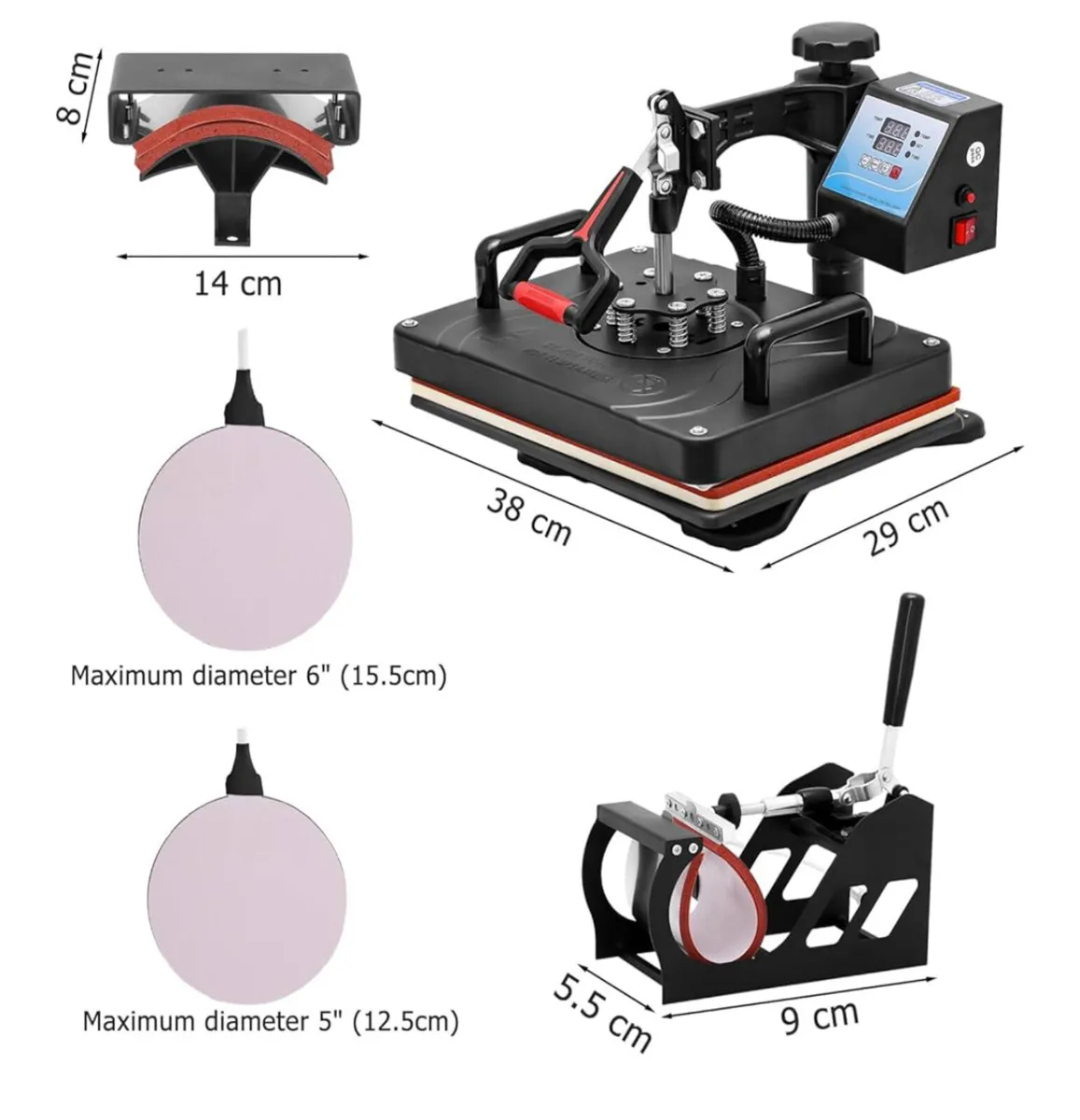 Heat press 3 in 1 - Image 3