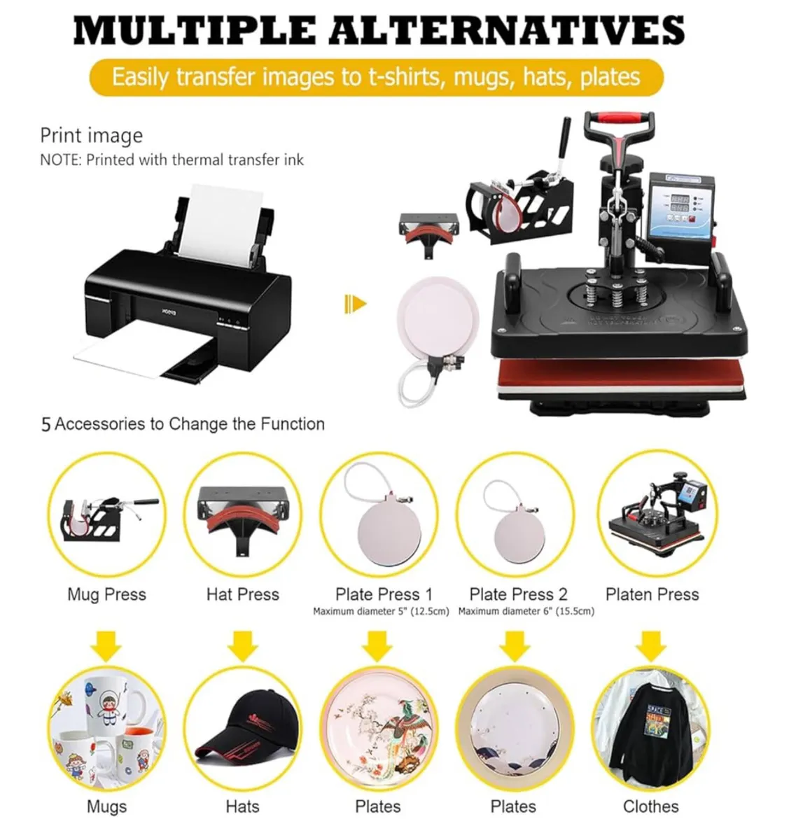 Heat press 3 in 1 - Image 4