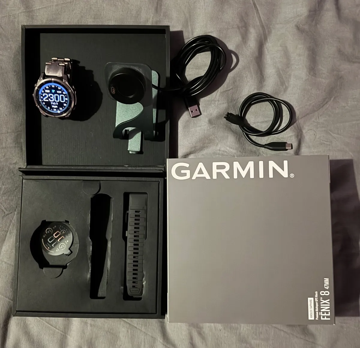 Garmin Fenix 8 Amoled Titanium
