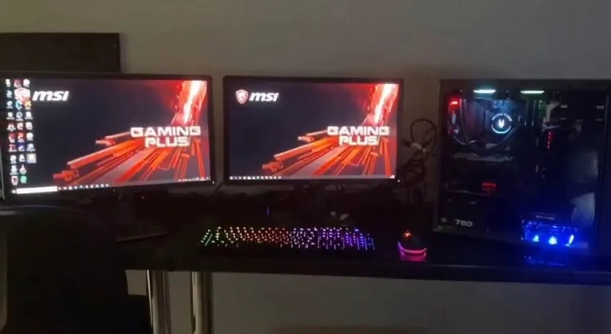 GAMING PC GTX 1050 INTEL i5 9600K - Image 1