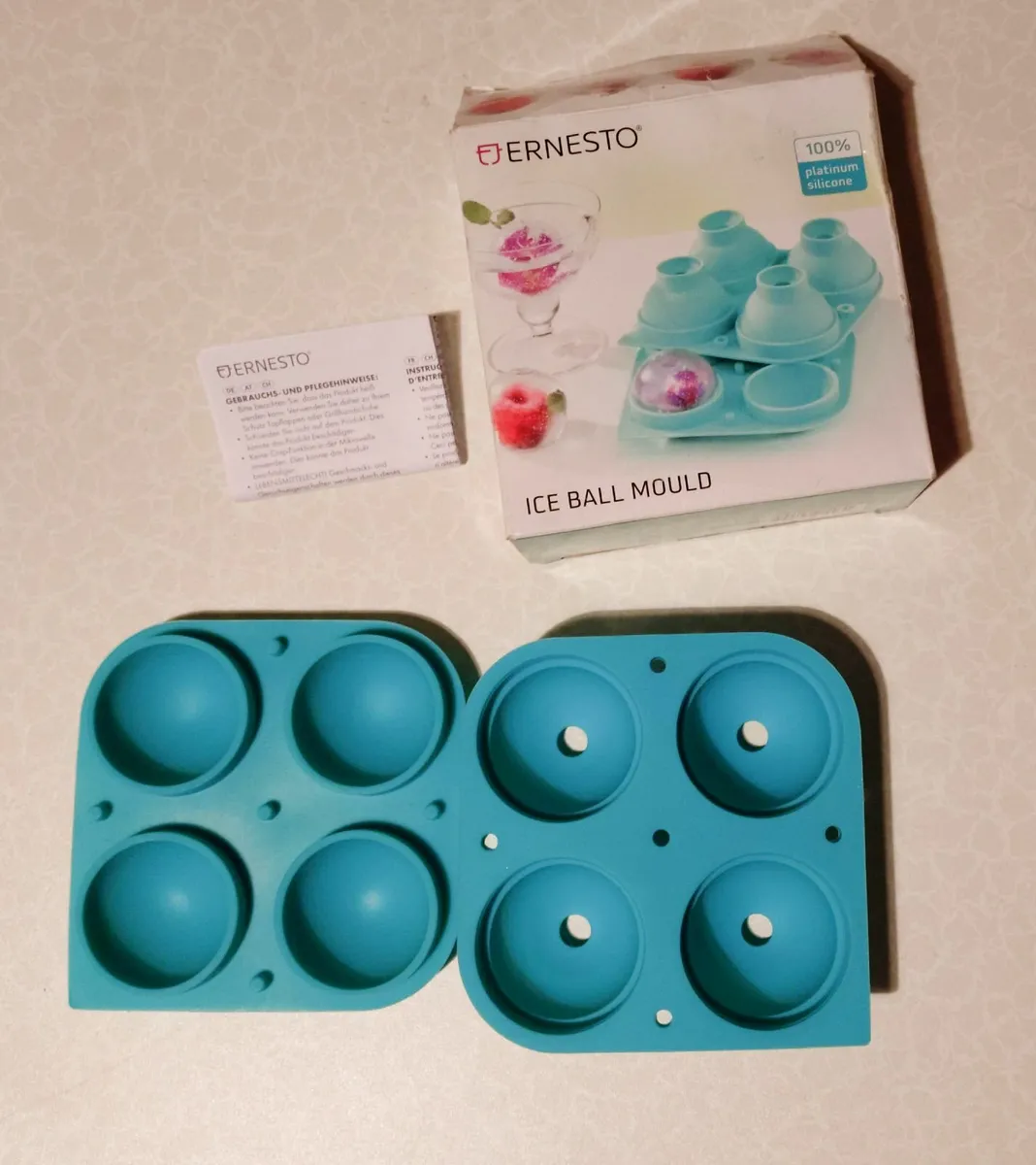 Ernesto Ice Ball Moulds (new). - Image 1