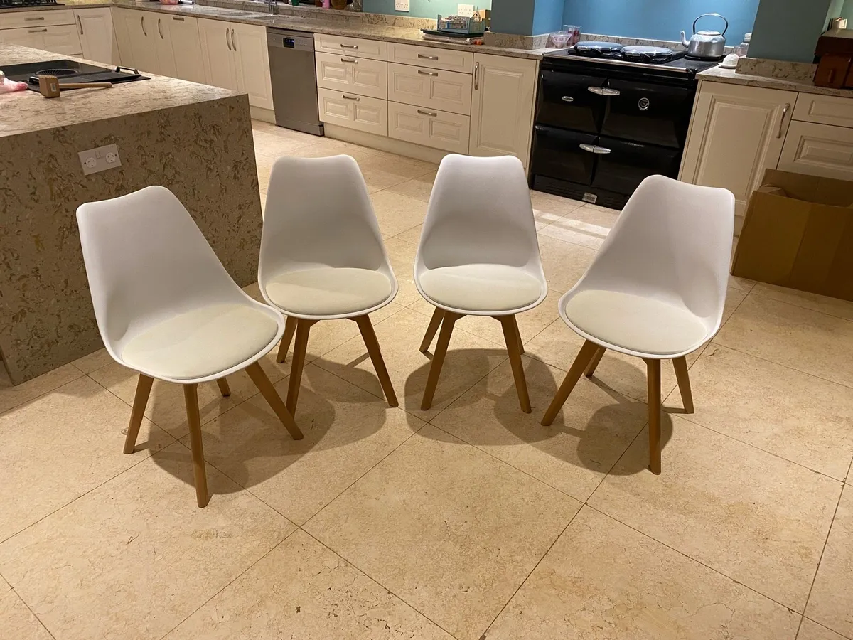 White Chairs - Image 1