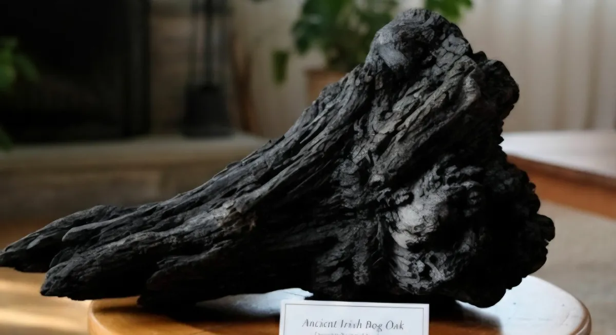 Museum-Grade Jet-Black Irish Bog Oak ...
