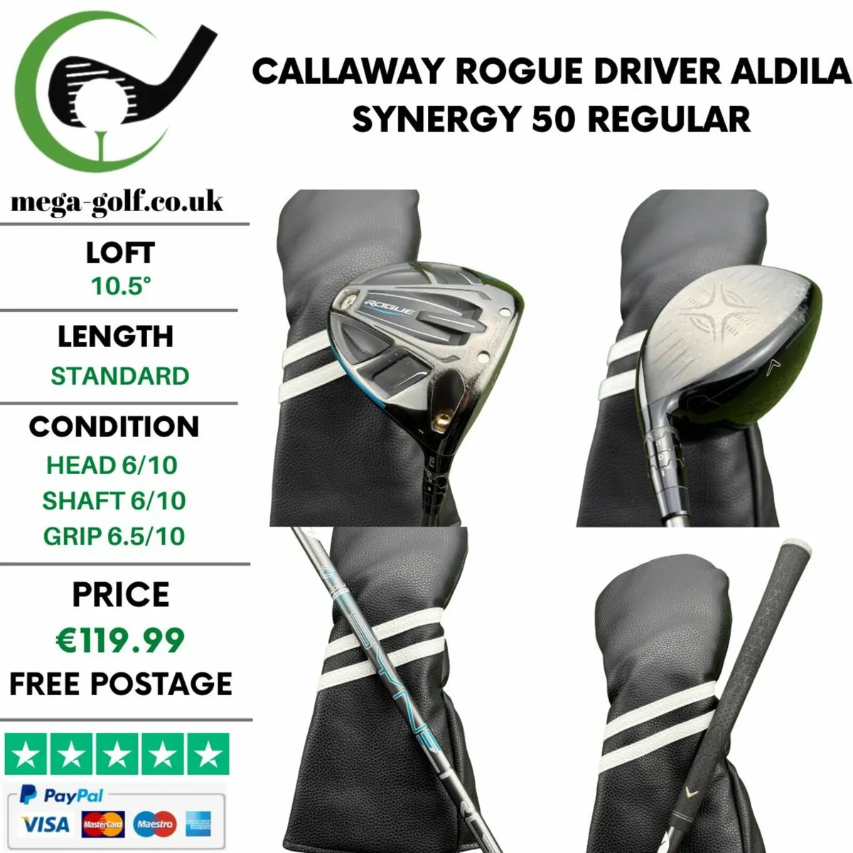 Callaway Rogue Driver / 10.5° / Regular - Image 1