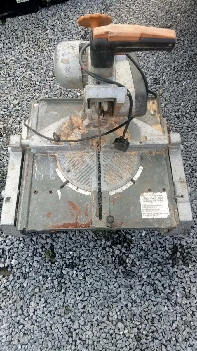 Flip over Chopsaw & table saw - Image 3