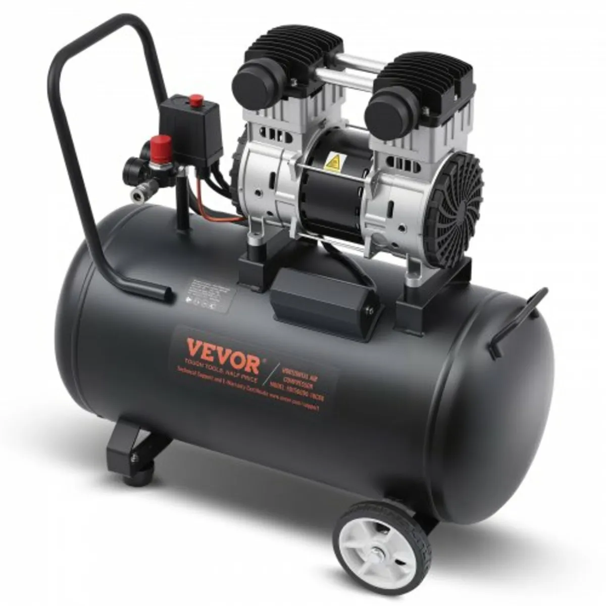 Air Compressor, 15 Gallon Steel Tank, 2HP 5.3 CFM - Image 1