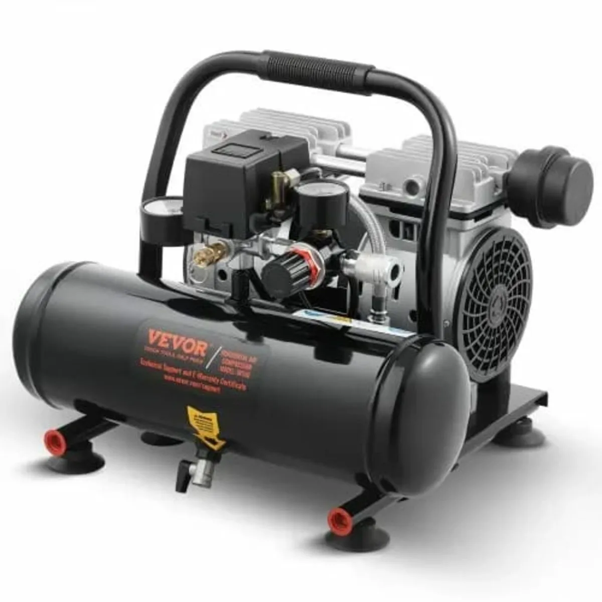 Air Compressor, 1 Gallon Steel Tank, 1HP 1.5 CFM 7 - Image 1