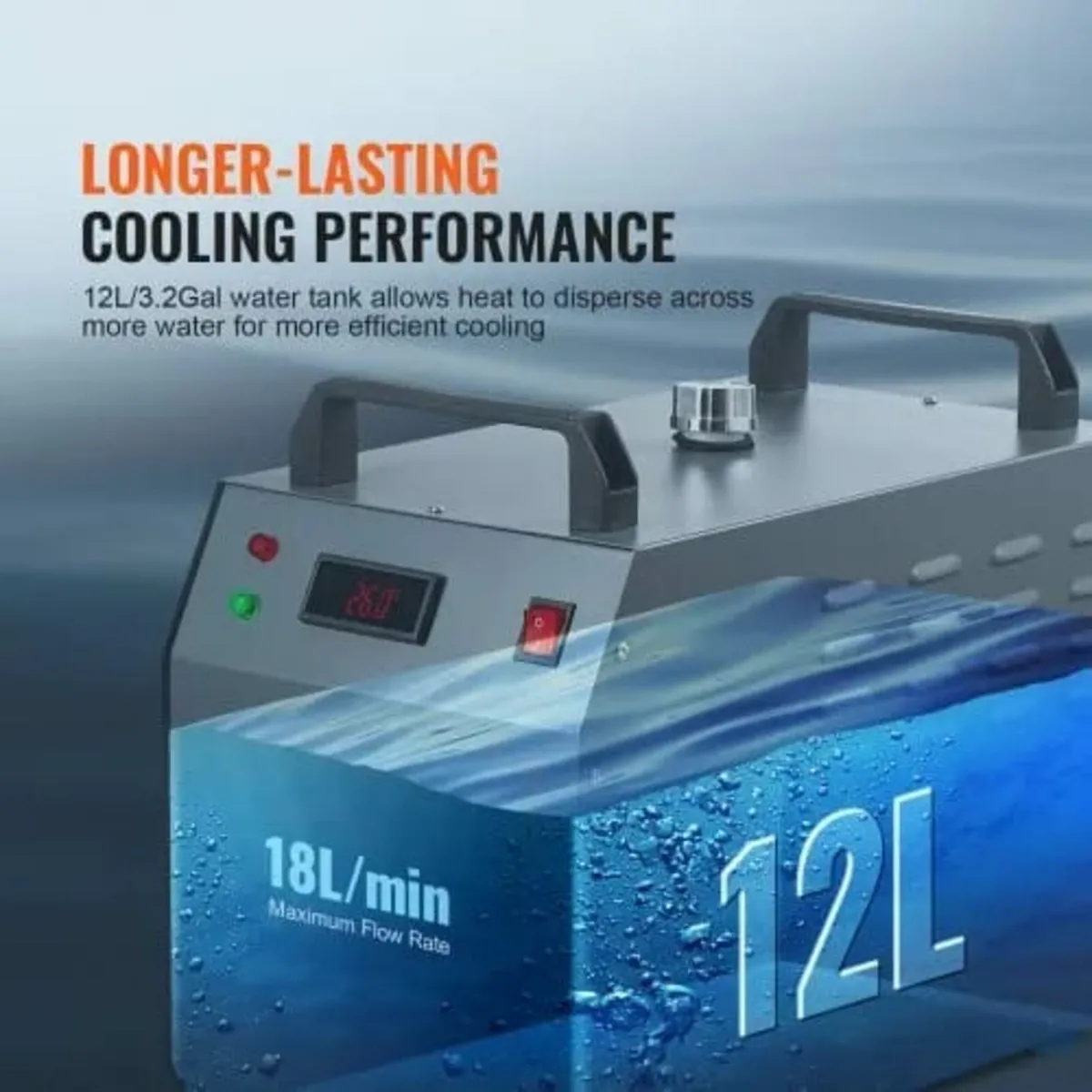 Industrial Water Chiller, CW-3000(PRO), 150W Air-C - Image 3